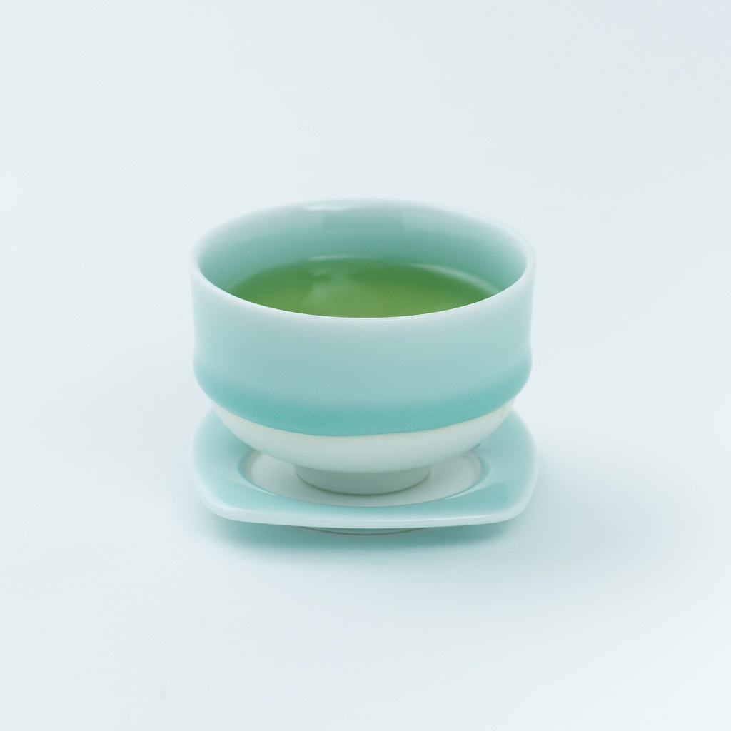 Nabeshima Celadon Porcelain Teacup & saucer set - Imari