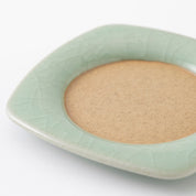 Nabeshima Celadon Teacup & saucer set (Crazing pattern) - Imari