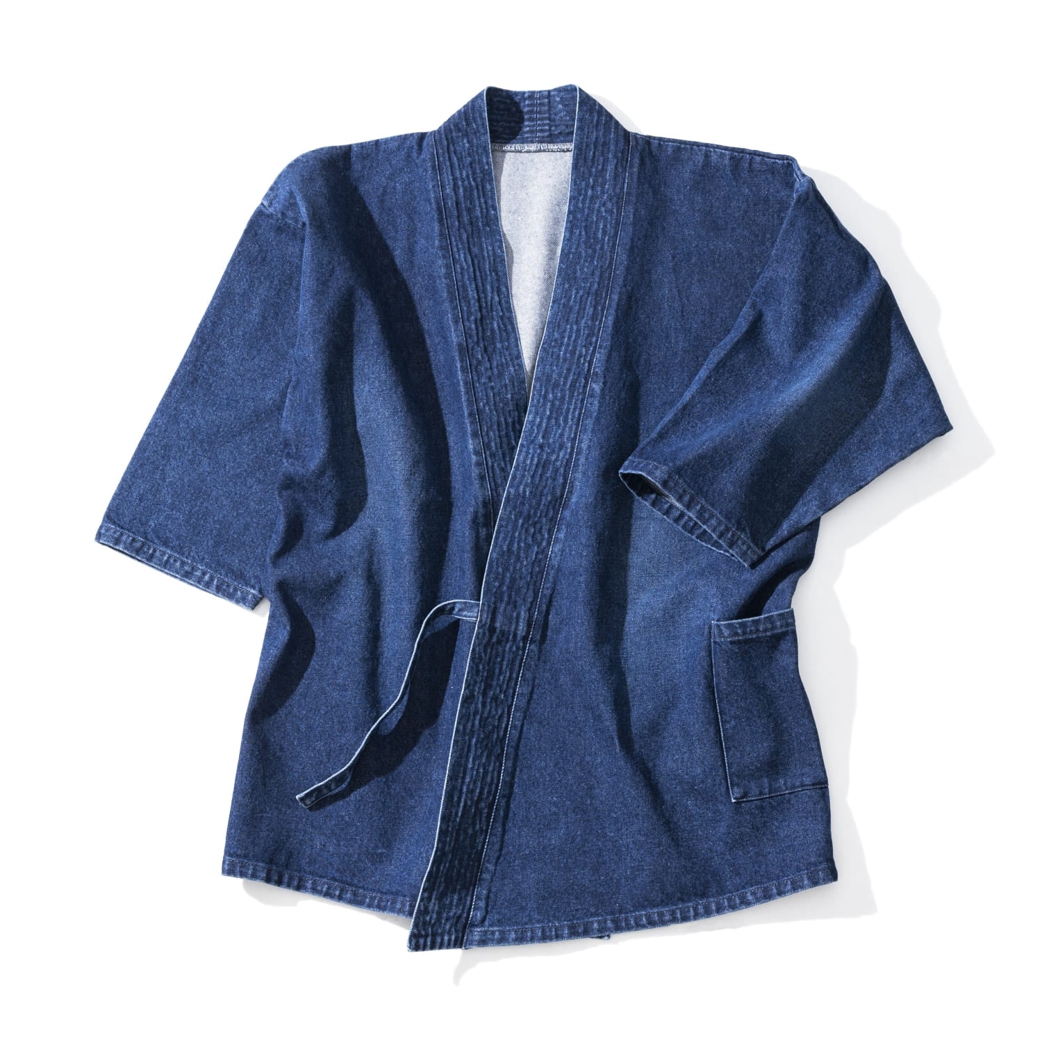 Denim Samue Jacket - Kimono Style