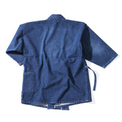 Denim Samue Jacket - Kimono Style