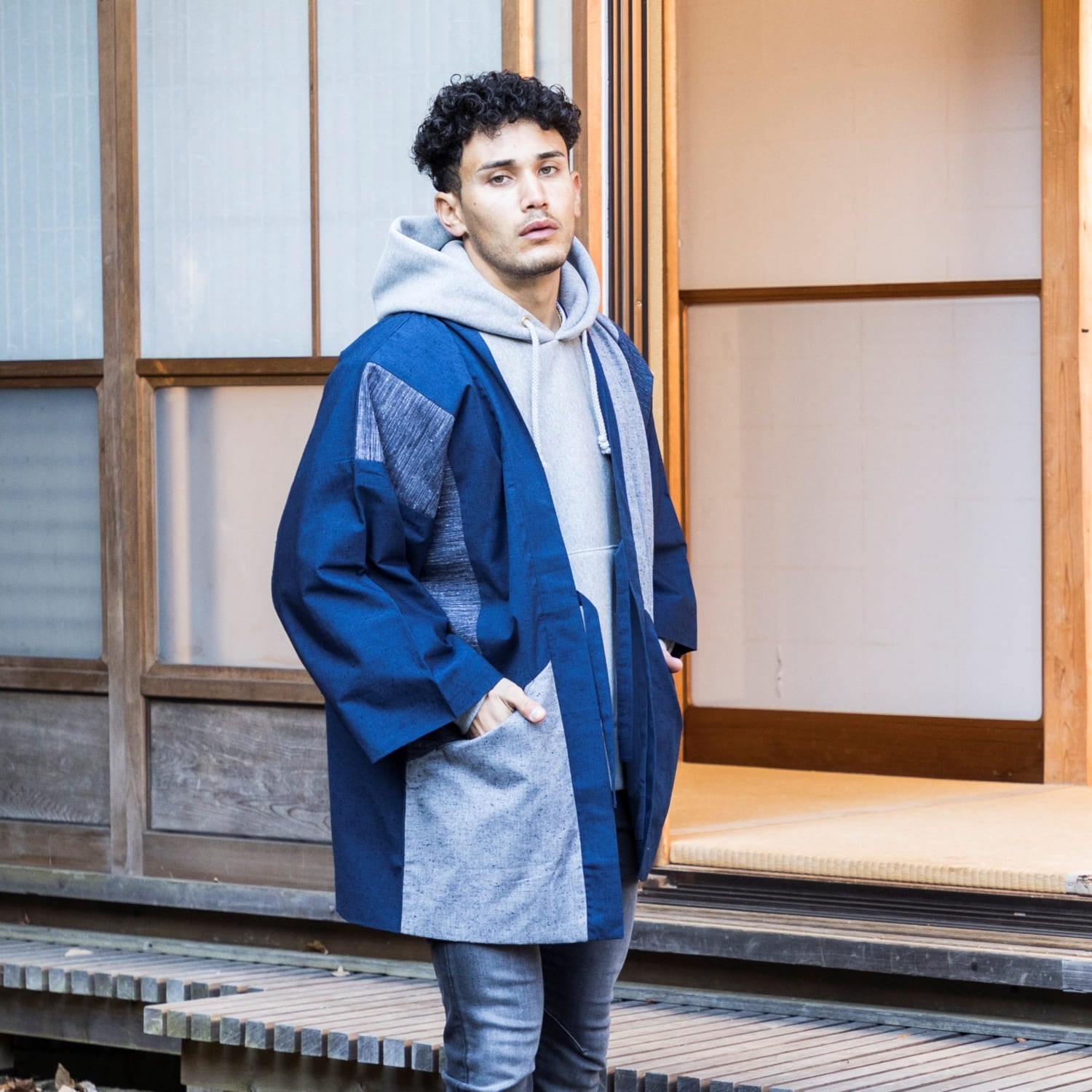 Hanten Coat - Kimono Style