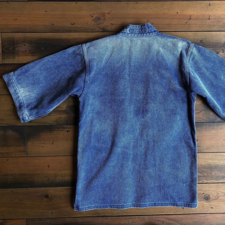 Kimono Jacket in Japanese Sashiko Embroidery