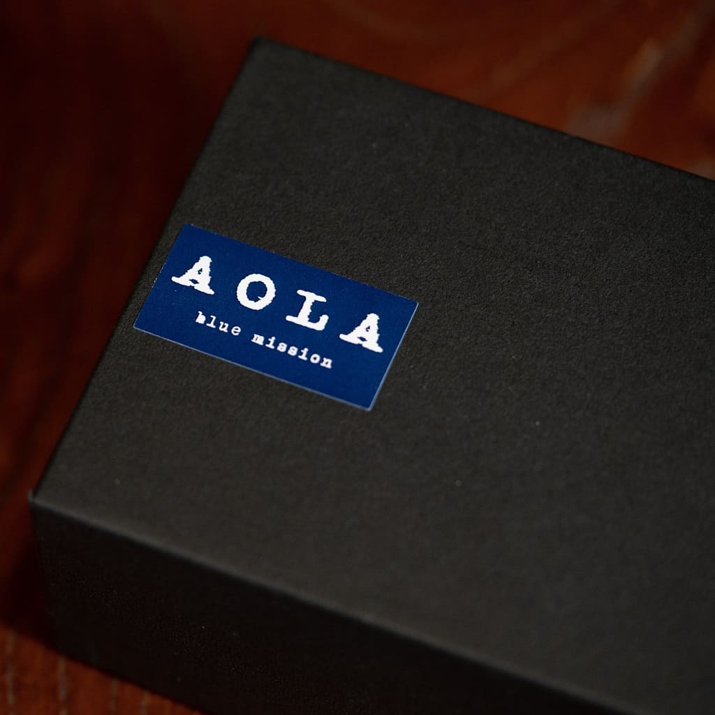 Wood Hinoki Pair Cups (Indigo Japan Blue) box