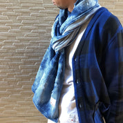 Distressed Denim Scarf