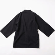 Haori Jacket (Japan Black) Long Sleeve - Kimono Style
