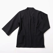 Haori Jacket (Japan Black) Long Sleeve - Kimono Style