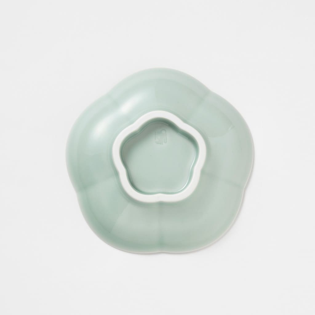 Nabeshima Celadon Porcelain Plate - Imari