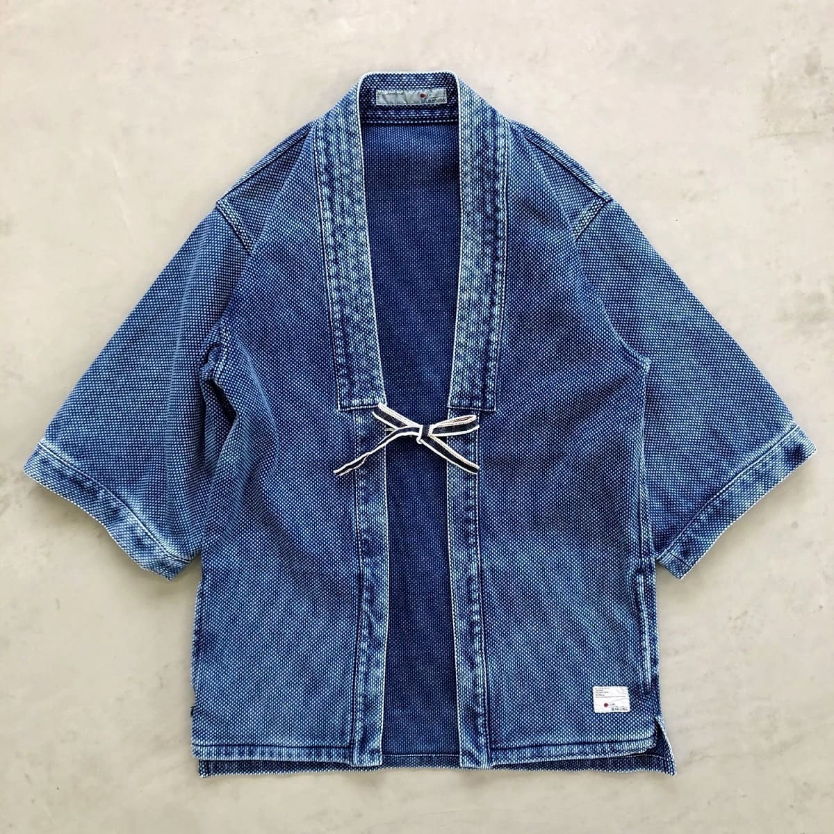 Kimono Jacket in Japanese Sashiko Embroidery