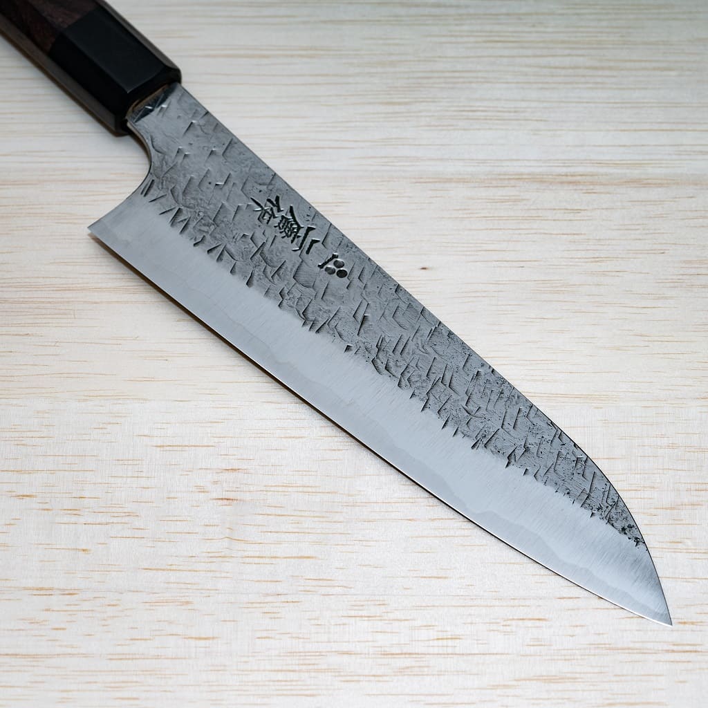 Hammered Finish Gyuto Japanese Knife: 210 mm