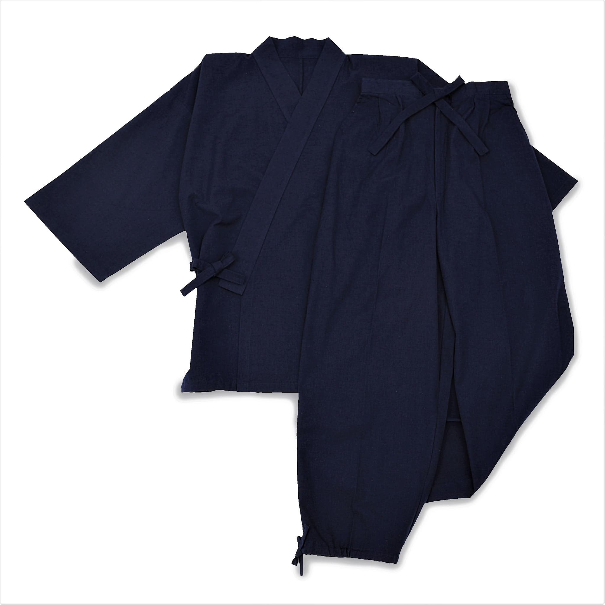 Samue Set Dark Blue - Kimono Style