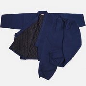 Samue Set with Padding - Kimono Style
