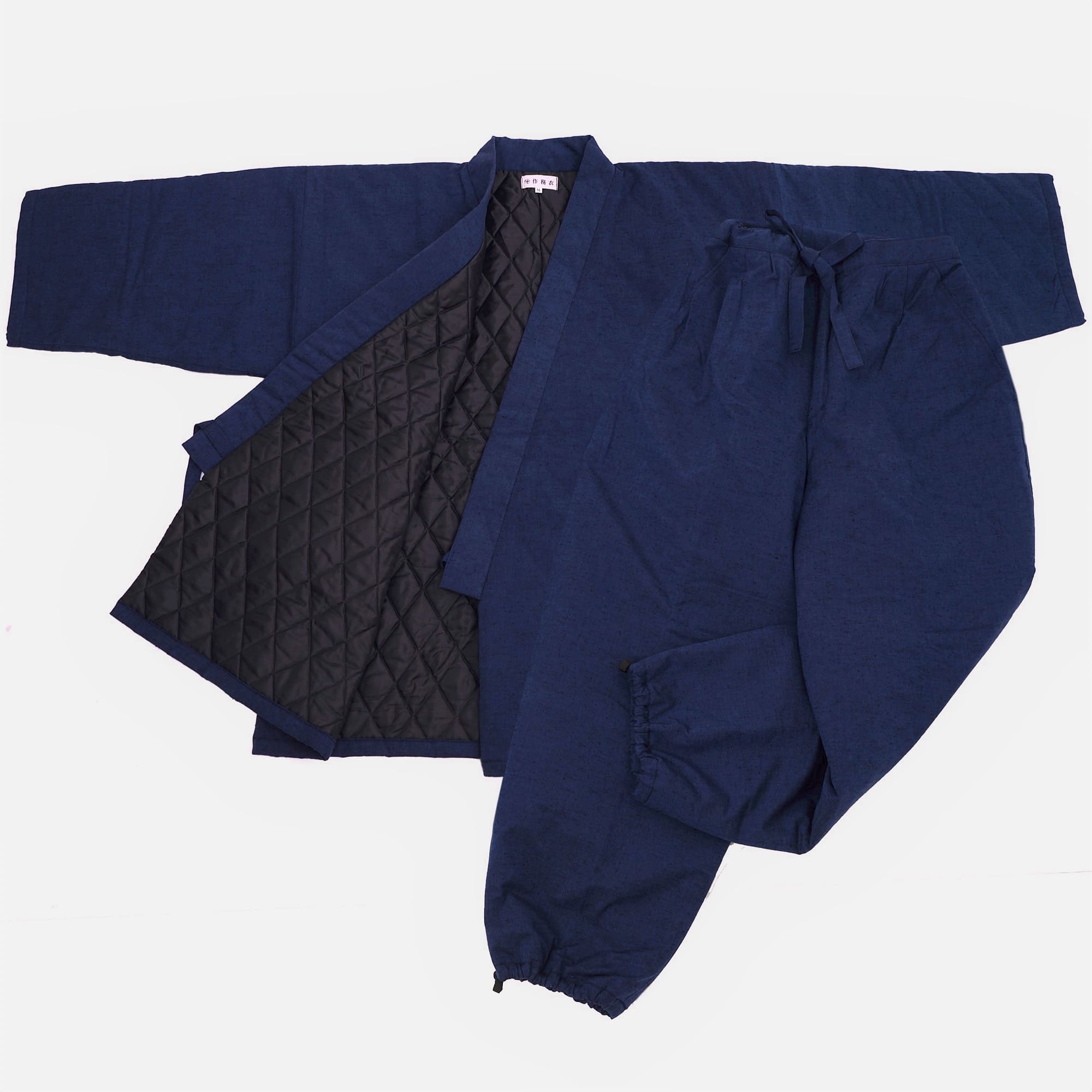 Samue Set with Padding - Kimono Style