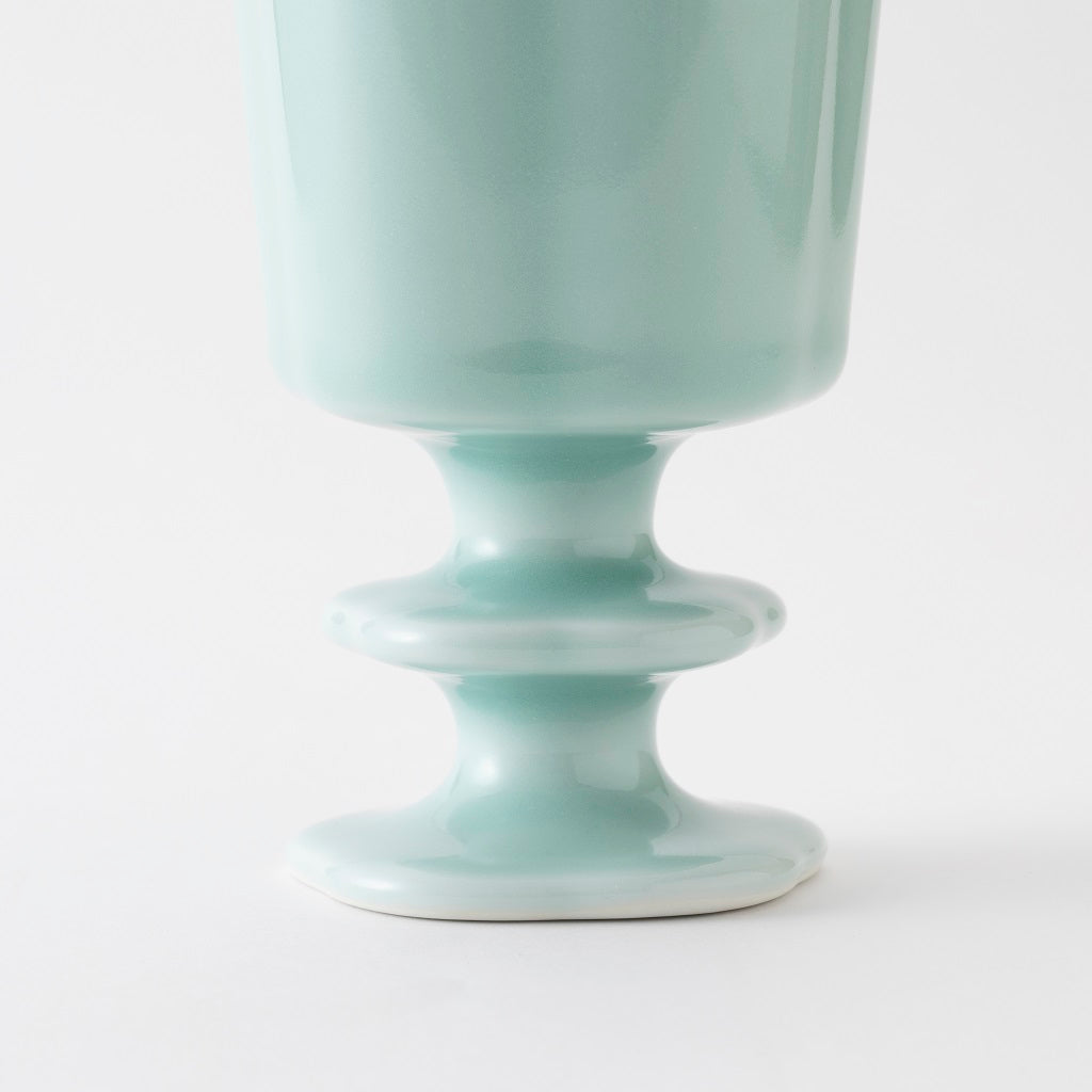 Nabeshima Celadon Porcelain Goblet/Glass - Imari
