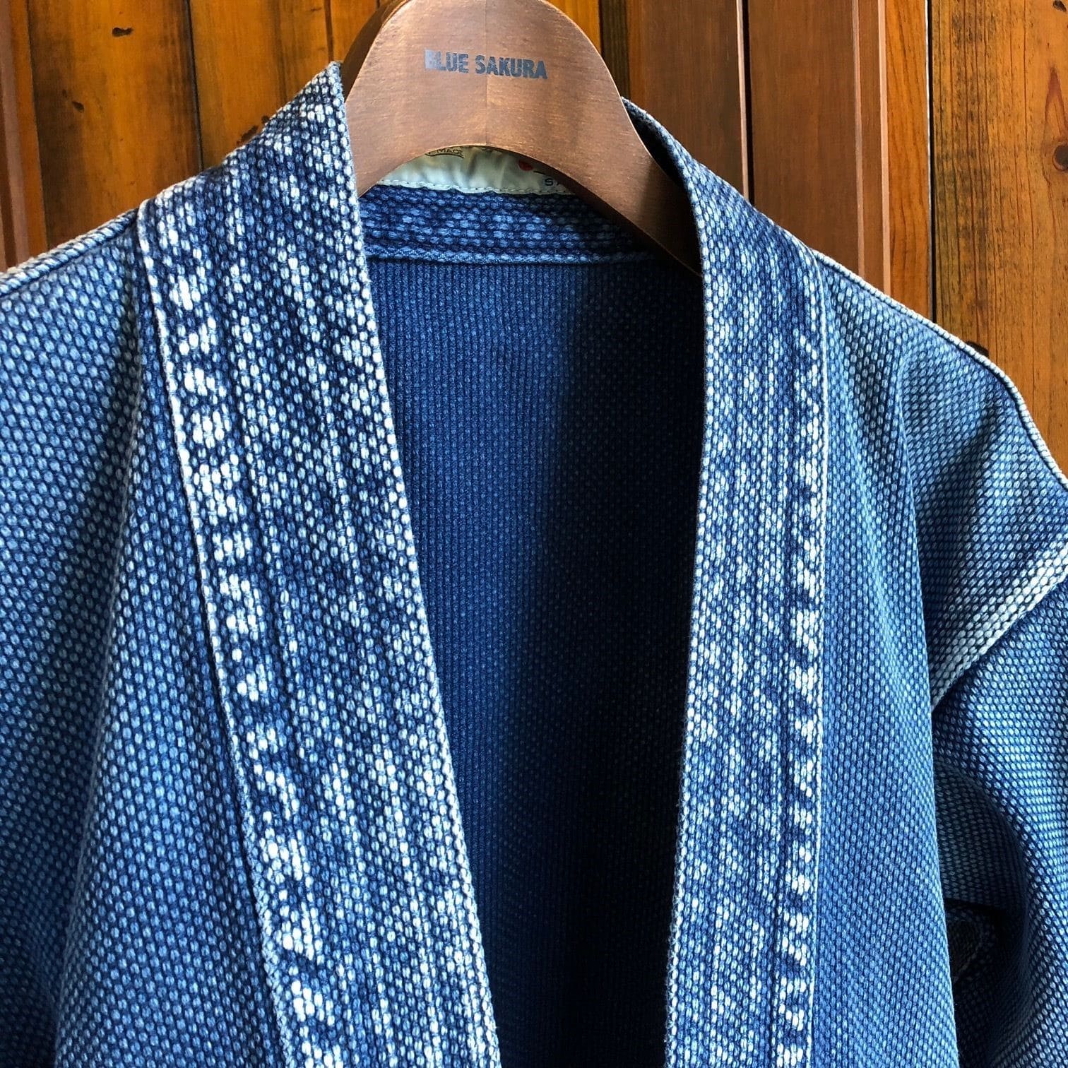 Sakura Kimono Jacket in Japanese Sashiko Embroidery