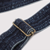 Stonewashed Denim Crossbody Bag