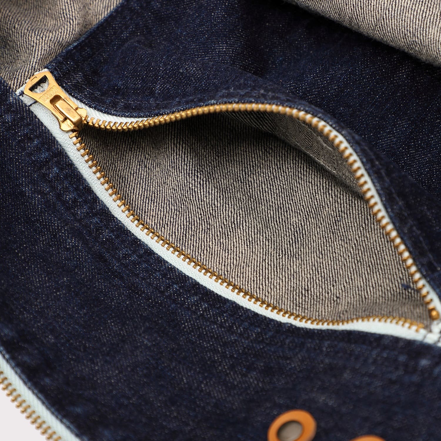 Stonewashed Denim Crossbody Bag