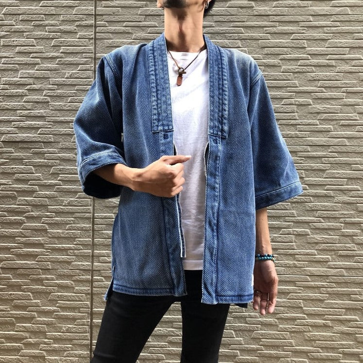 Kimono Denim Jacket  Made in Japan – MASTER CRAFTSMANSHIP