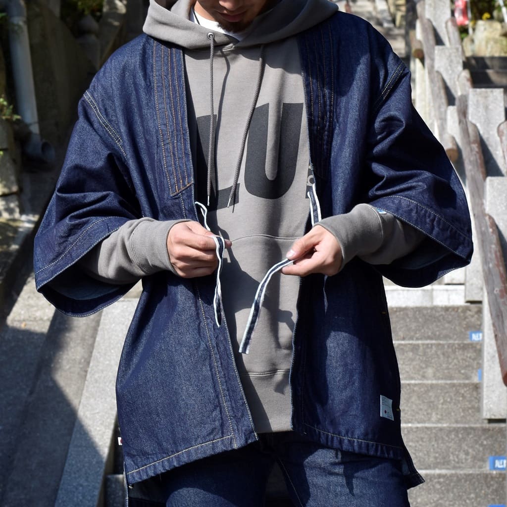 Kimono Denim Jacket - Washi version