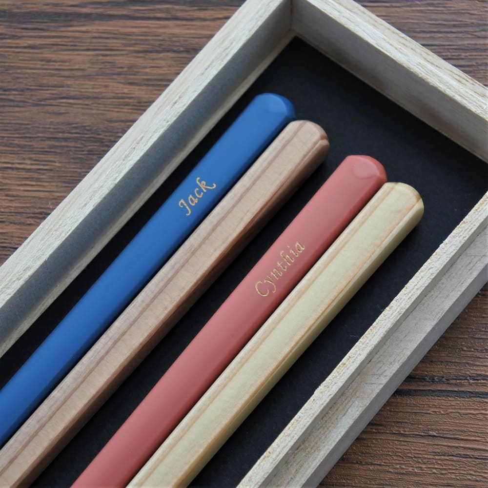 2 pairs Japanese wooden Chopsticks