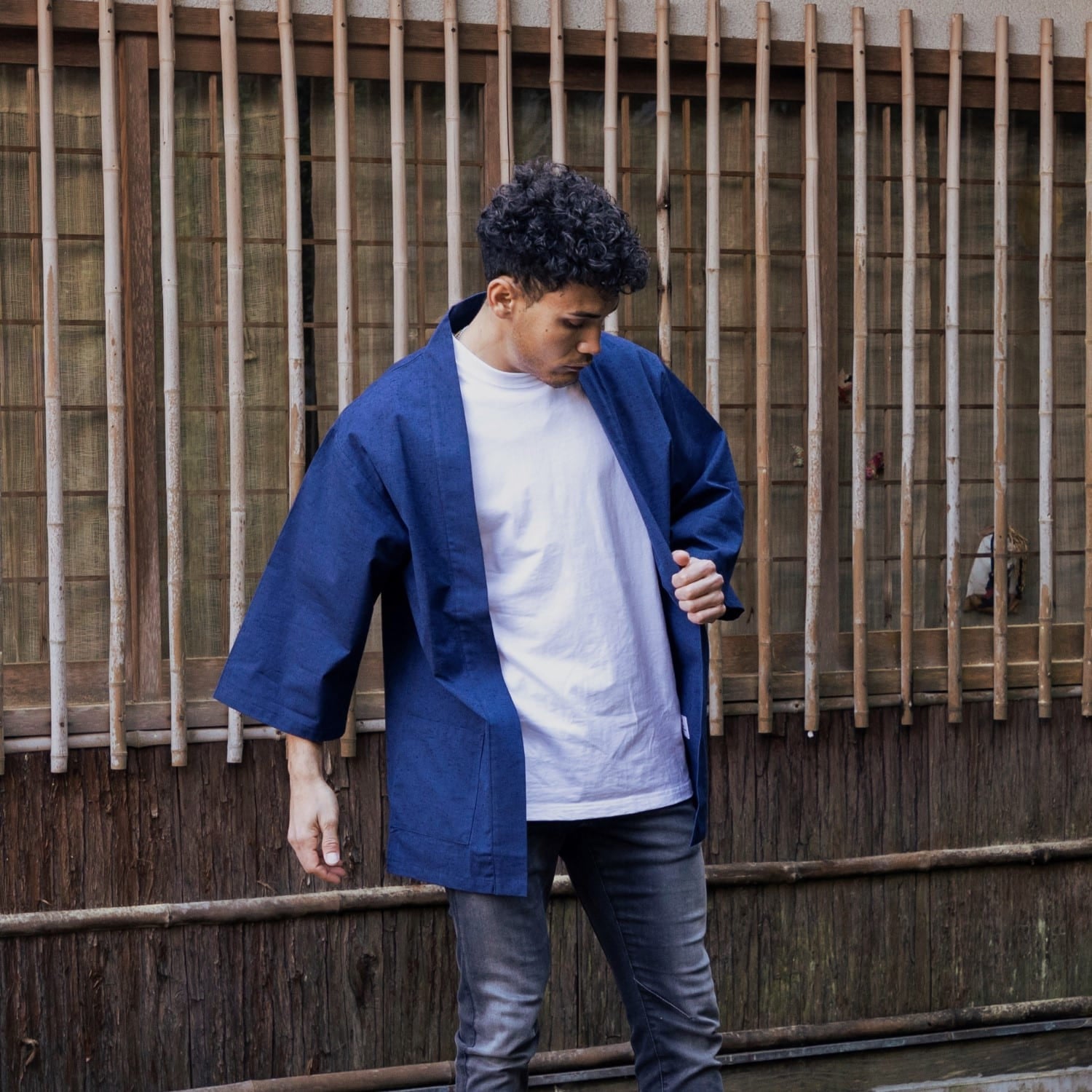 Haori Jacket (Japan Blue) - Kimono Style – MASTER CRAFTSMANSHIP
