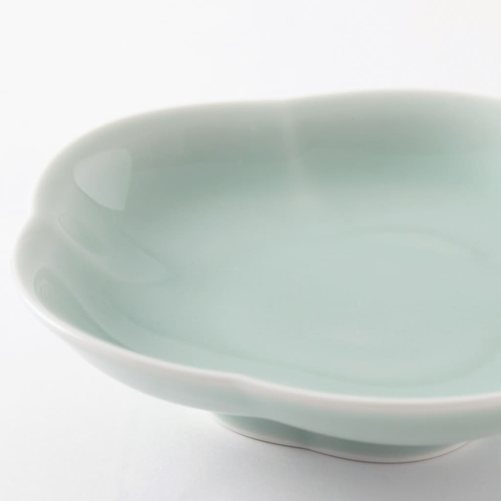Nabeshima Celadon Porcelain Plate - Imari